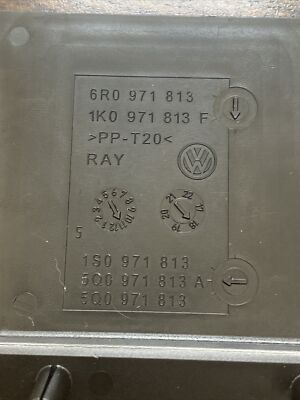 Genuine VW Golf VII TSI Battery Tray Cover Panel Negative  