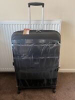 American Tourister Genuine 4 Wheels Spinner Large Black Suitcase Brand New with