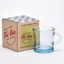 Fire-King Extra Heavy Mug Sapphire Blue
