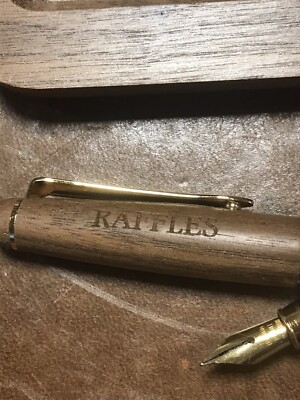 Vintage Raffles Hotel Singapore Fountain Pen In Original Box | eBay UK