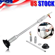 Car Body Repair Air Pneumatic Dent Puller Suction Cup Slide Tool Hammer Kit Firm