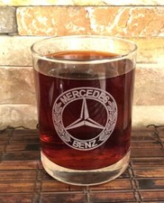 MERCEDES BENZ - Collectible Whiskey Glass 8 O...