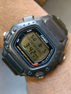 CASIO LCD DIGITAL QUARTZ DW-290 JAPAN MEN'S FULL WORKING, STRAP