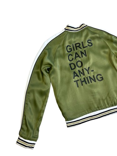 Zadig & Voltaire Ban Bomber Girls Reversible Paisley Jacket Multicolor Sz S(14) - Picture 22 of 24