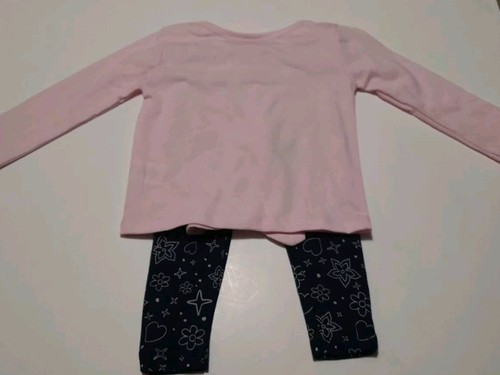 Disney Princess Pink Girls Top and Bottom Pant Set - Size 12 Months NWT - Picture 6 of 6