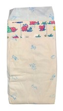 Vintage Plastic Panty Slip Diaper for Boys Size Maxi Plus up to 42lbs imported 