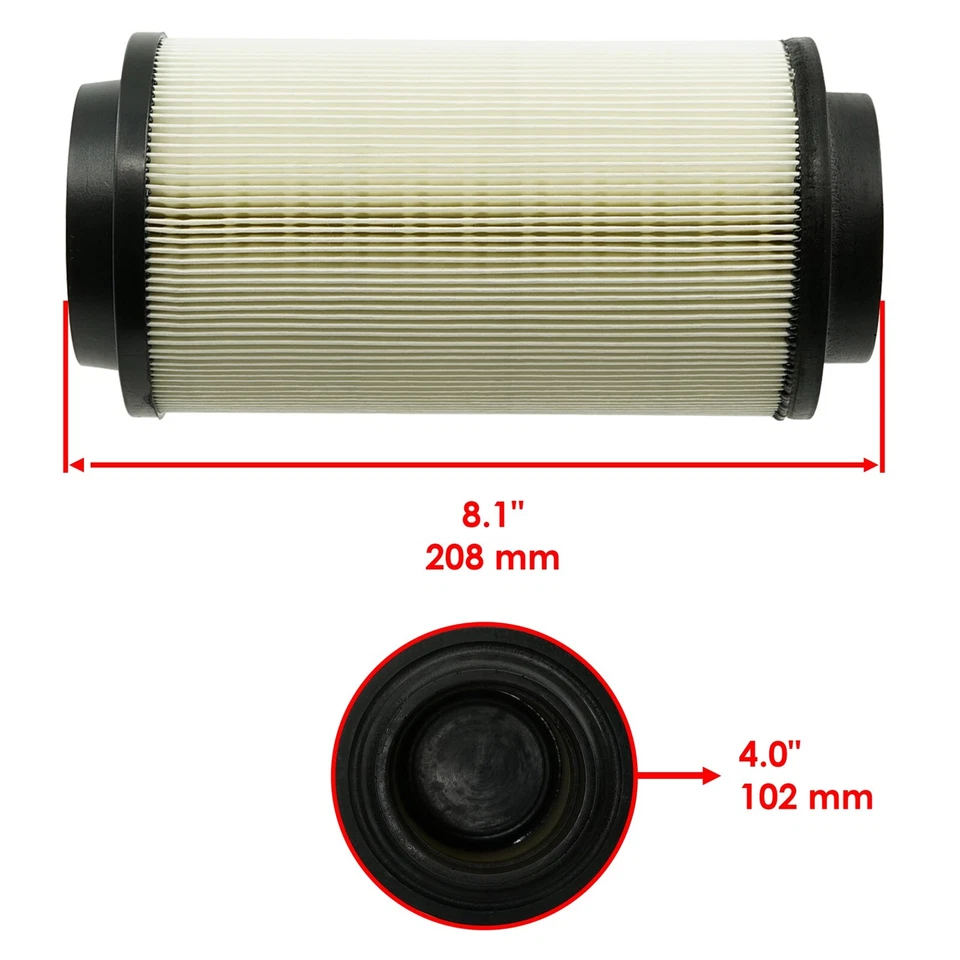 Filtro de aire con funda de aire prefiltro para Polaris Sportsman 570 Touring 2014-2019 Foto 3 de 4