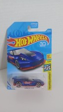 2018 Hot Wheels Corvette C7-R Summit Blue # 152/365 HW Speed Graphics Diecast