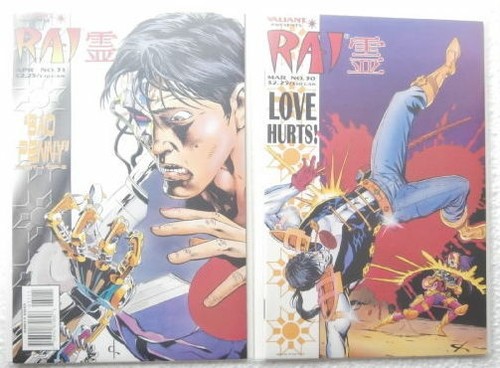 VALIANT COMICS "RAI Vol.1 1991 and RAI/MANGNUS Flip Vol.1 1992 (Comics=37) - Picture 9 of 11