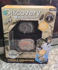 New Discovery Mindblown Mini Fossil Dig Set 2 Pack Excavation kit 