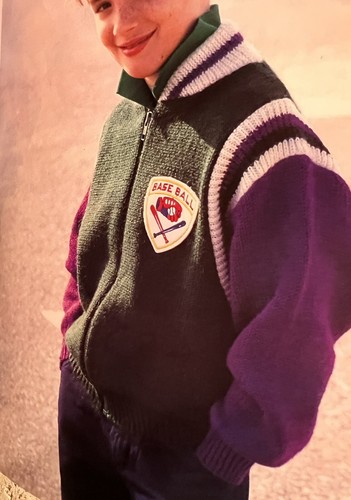 #96 Pingouin Children Adult 39 Knitting Patterns Sweaters Special Occasions - Picture 20 of 21