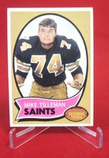 Mike Tilleman TOPPS NFL Football Card 1970 #22 EX (1)