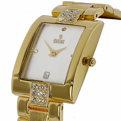 BELLUX UHR SAMMLUNG. Belle Epoque. Vergoldet mit Datum. 69,90   NEU