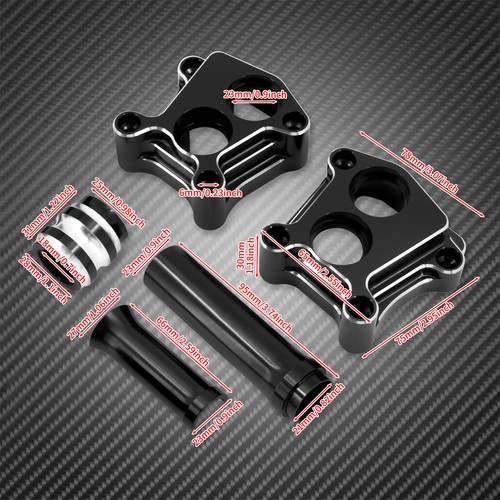 Rear Lifter Tappet Block Cover Engine Pushrod Tube Fit For Harley Twin Cam 99-17 - Picture 3 of 16