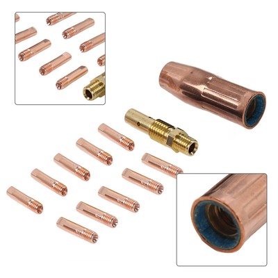 12-teiliges MIG-Pistolen-Düsenspitzen-Set passend für Lincoln Weld Pak 100 100HD