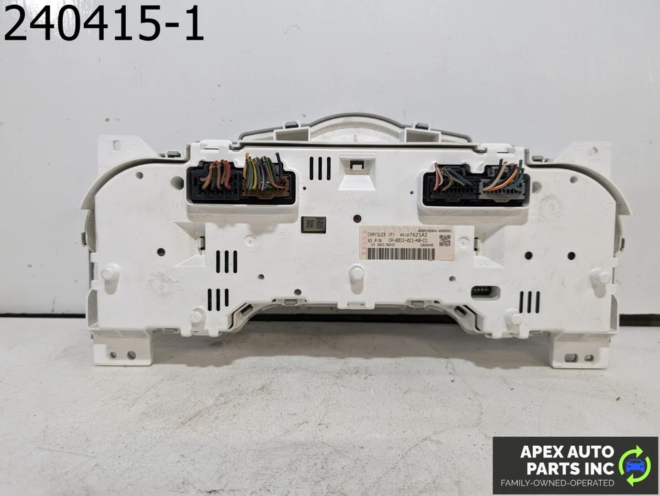 OEM 2007 Chrysler PT Cruiser 2.4L Instrument Gauge Cluster Match 05107621AI Foto 4 de 4