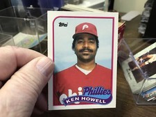 1989 Topps Traded Ken Howell Philadelphia Phillies #54T