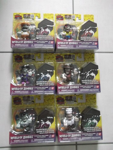 BANDAI TRONÇONNEUSE HOMME Capsule Figurine Collection Lot De 6 Complet