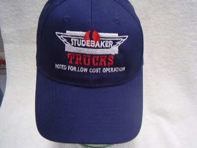 STUDEBAKER  TRUCK  NEW  HAT   BASEBALL CAP STYLE  EMBROIDERED   NAVY  COLOR