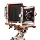 Shen Hao TFC69-A 6x9cm 6x9 Black Walnut Wood Medium Format Camera With Bellows