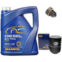 MotoröL Set 10W40 5 Liter + ÖLfilter + ÖLablassschraube FüR Audi 100 Vw Passat