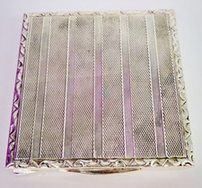 ARGENTO 800 SCATOLA PORTA TABACCO VINTAGE ARTE ANTIQUARIATO COLLEZIONISMO ANTICO