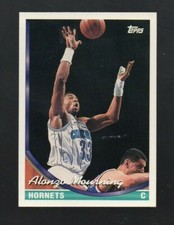 1993-94 TOPPS ALONZO MOURNING #170 CHARLOTTE HORNETS