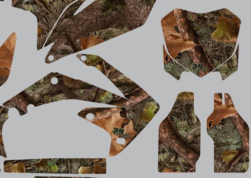 Realistic Camo graphic kit for Honda CRF450 CRF 450 2009-2012 decal Camouflage - Picture 3 of 4