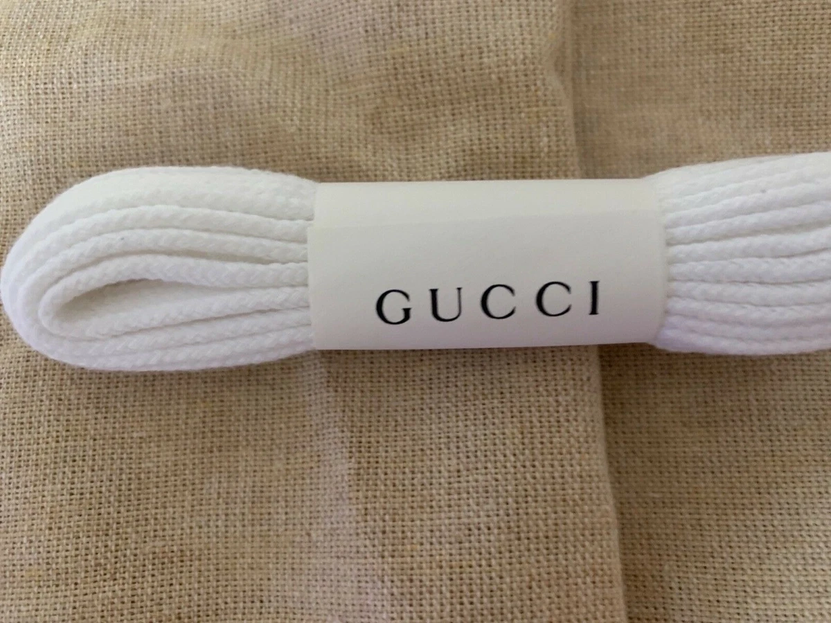 GUCCI LOT 2 White Polyester Dust Bag for Shoes 2042 Cm 