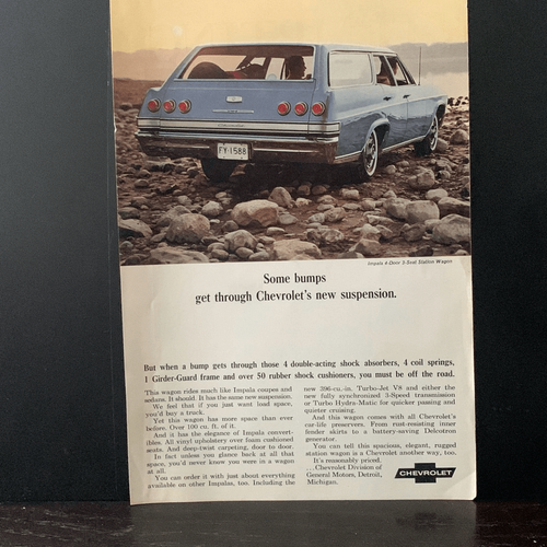Chevrolet Chevy 1965 vintage algunos golpes anuncio - Imagen 5 de 7