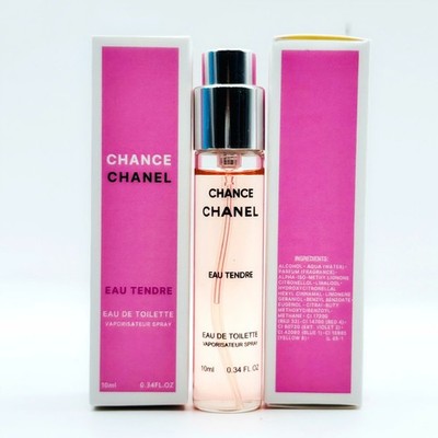 CHANEL CHANCE EAU TENDRE EDT SAMPLE SPRAY 10ML / 0.34OZ(Original Bottle) 