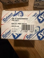 Reliance Water Controls PRV DN 15 Compression RWC No. 320-010