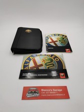 Porta Documenti Libretto Uso E Manutenzione Service Alfa Romeo 156