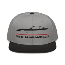 Para Ferrari 550 Maranello 1996-2002 Fans V12 Grand Tourer Snapback Sombrero Cumpleaños