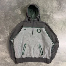Nike Pullover Half Zip University of Oregon Men’s Hoodie Size Large