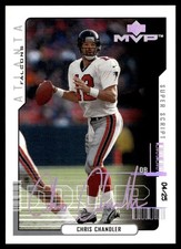 2000 Upper Deck MVP #9 Chris Chandler SSP Super Script