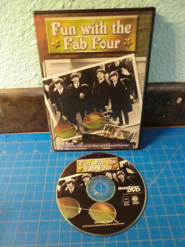 Fun With the Fab Four (DVD, 2003)  The Beatles Live on Rare + Unusual Footage