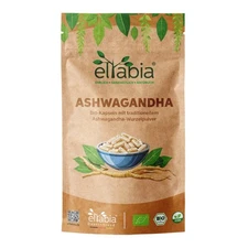 Organic Ashwagandha Capsules | High Dose 1500mg Daily Dose 100% Pure No Additives