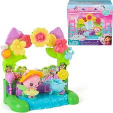 Gabby'S Dollhouse: the Movie, Queen Kitty Fairy'S Garden Balcony, with Toy Figur