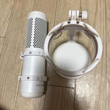 HyperX QuadCast S White USB Condenser Microphone RGB Lighting 519P0AA Tested