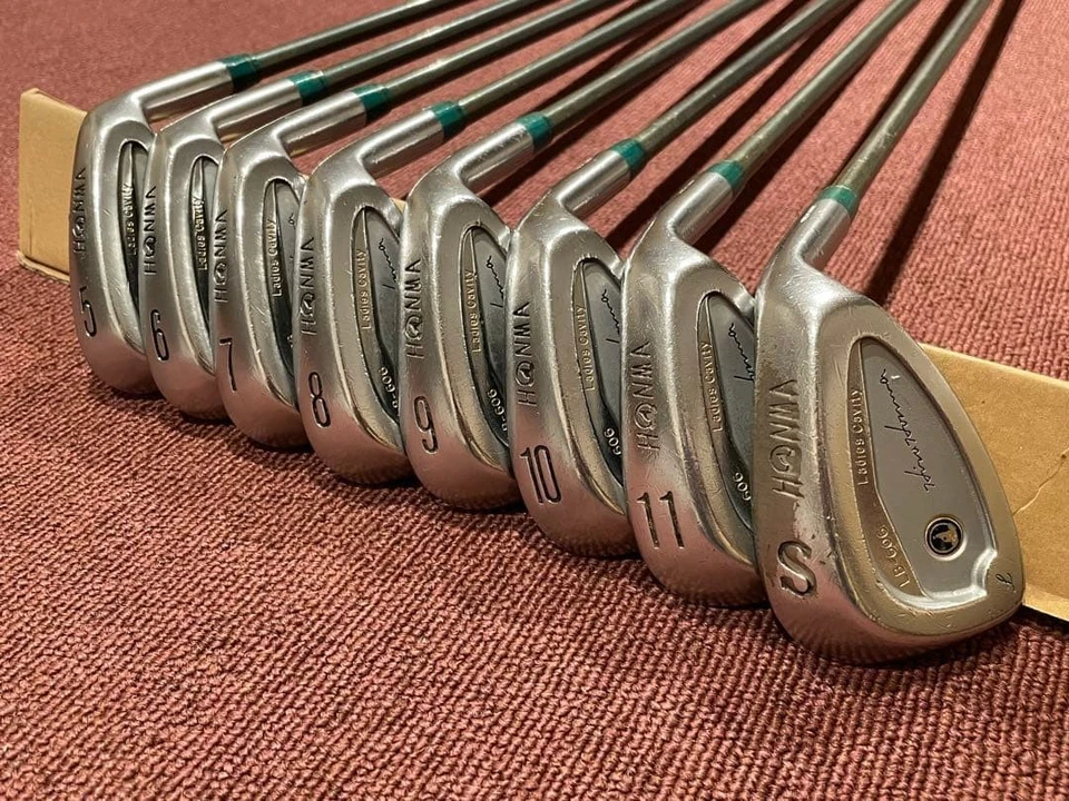 Ladies HONMA GOLF LB-606 Cavity 8pcs Iron Set 5-11/SW No Head Cover - Image 2 of 4