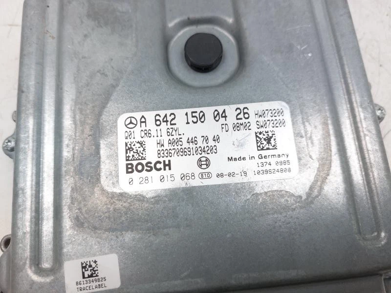 0281015068 CENTRALINA MOTORE ECU BOSCH MERCEDES-BENZ CLASSE C (W204) 4-MATIC 3.0 - Immagine 4 di 4