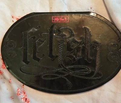 Kat Von D Fetish Eyeshadow Palette w/ Mirror Pressed Powder Matte Shimmer - Image 1 of 3