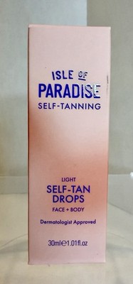 Isle of Paradise Self-Tan Drops Face & Body - Light