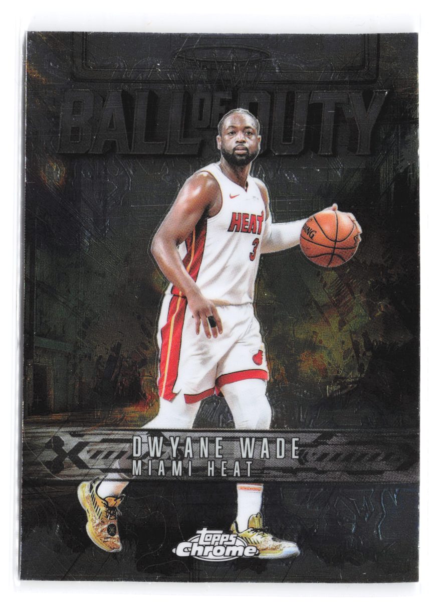 Dwyane Wade 2025-26 Topps Chrome Ball of Duty Card # BD-16 Heat | eBay