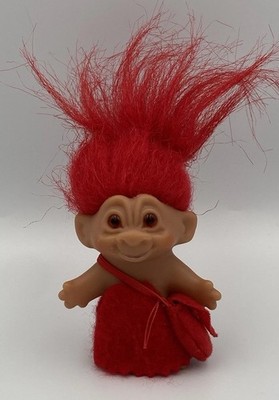 Troll D.A.M. 2005 Red Hair & Clothes Amber Eyes 3 