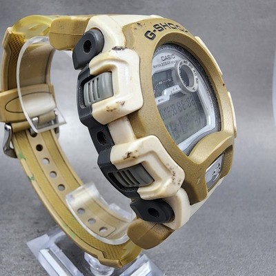 CASIO G-SHOCK DW-004 Men's Wrist Watch Black x Orange Tested Japan