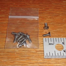 MXR Pedal Screws Qty 8 SHORT 3/8" Vintage Size Stainless Steel Replacement