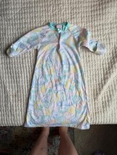 VTG Baby Sleeper pastel blue and thin material