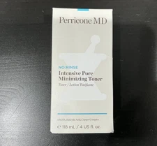 NEW IN BOX PERRICONE MD NO RINSE INTENSIVE PORE MINIMIZING TONER 4 FL. OZ.